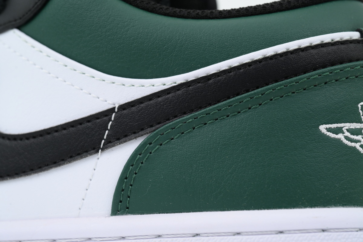 Air Jordan 1 Low Green Toe 553558-371