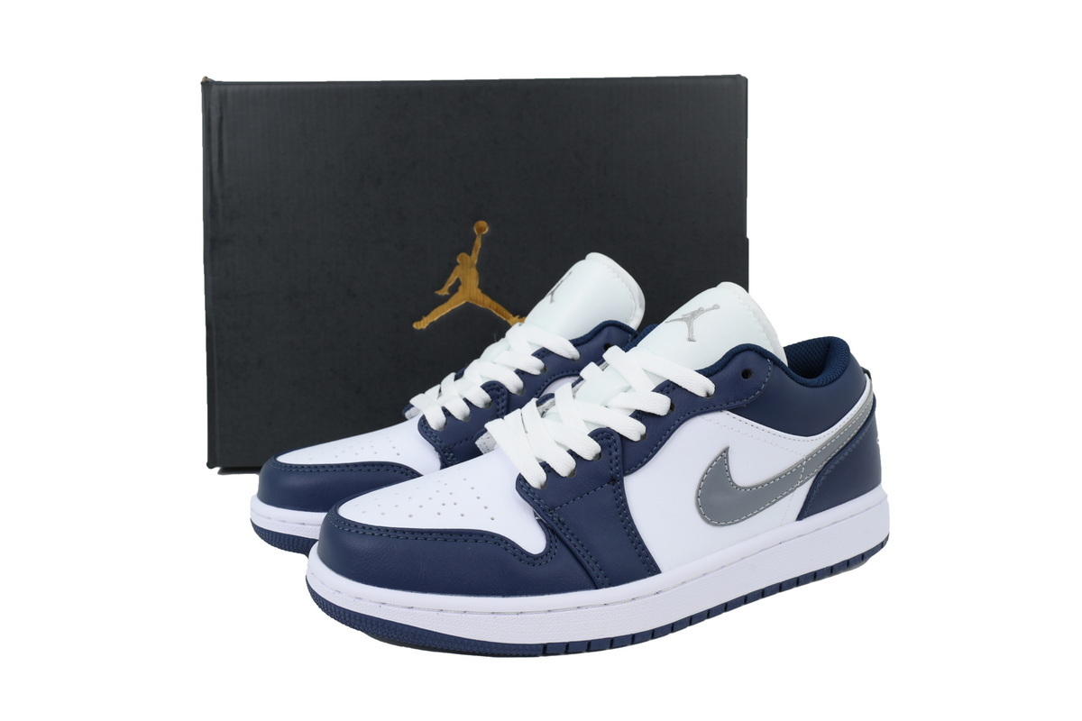 Air Jordan 1 Low Midnight Navy 553558-141