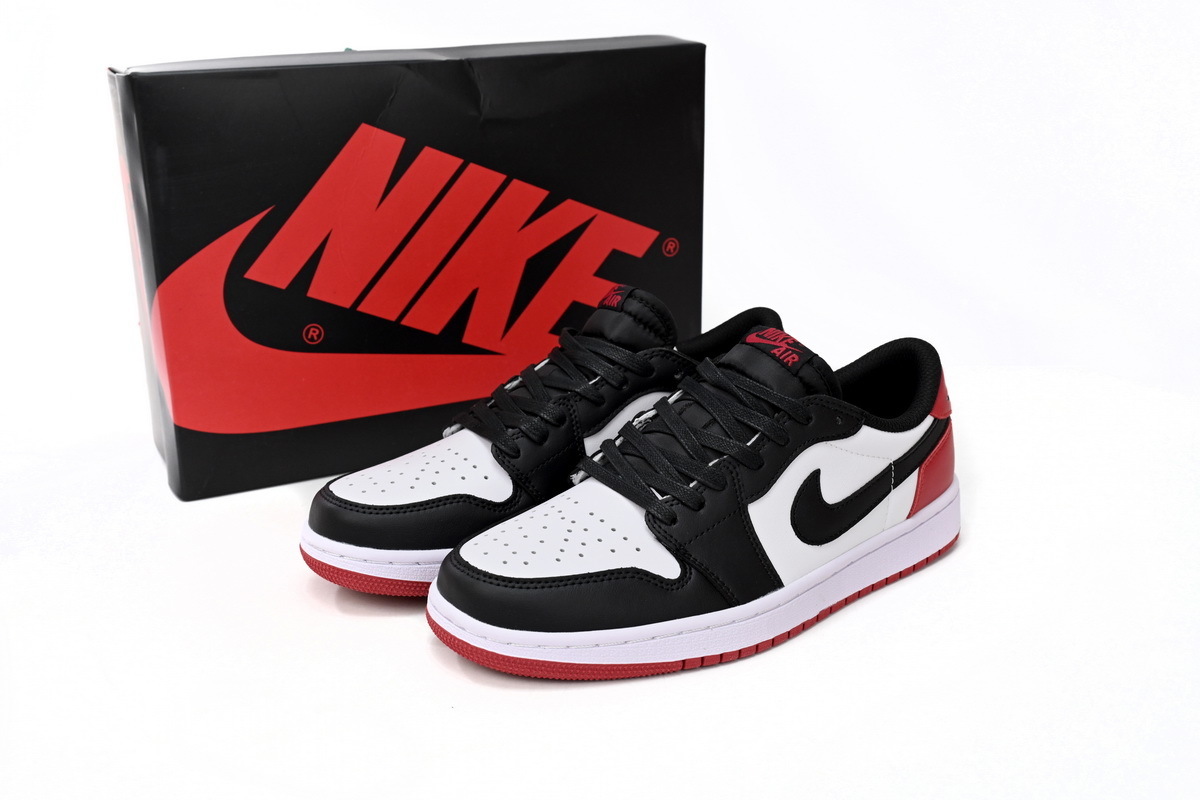 Air Jordan 1 Low OG Black Toe CZ0790-106