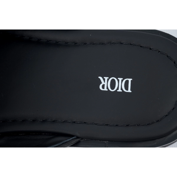 Dior Alias Sandal Beige And Black Dior Oblique Jacquard