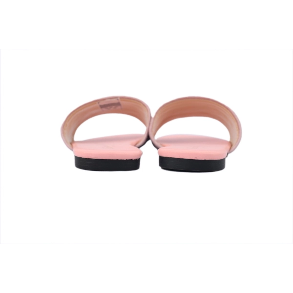 Dior Dway Slide Cotton Embroidered Sandals Rose Des Vents