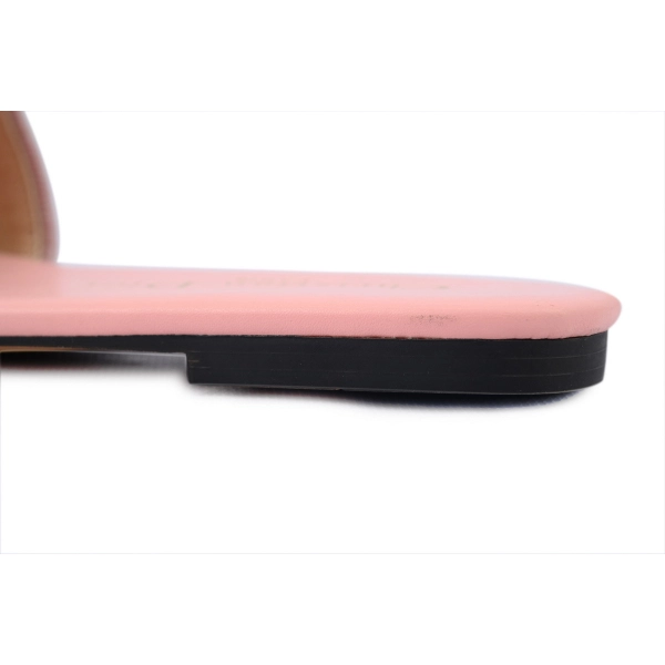 Dior Dway Slide Cotton Embroidered Sandals Rose Des Vents