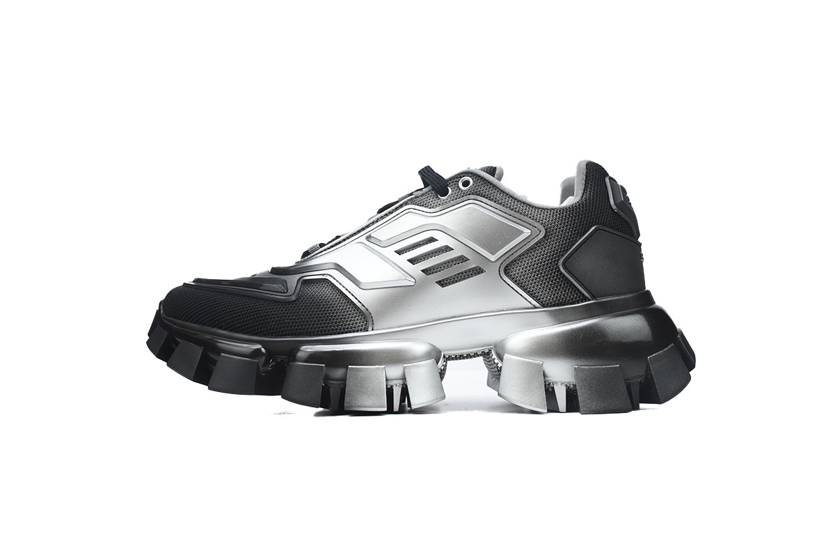 Prada Cloudbust Thunder Sneakers Black Gray White 2EG293_3LMB_F0Q07