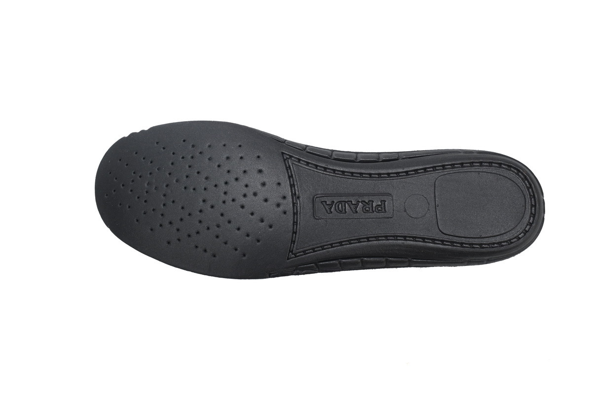 Prada Monolith leather loafers Black