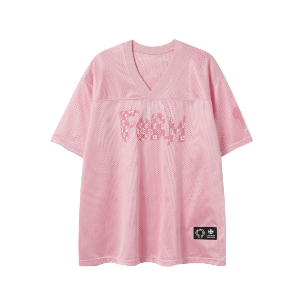 Chrome Hearts x Matty Boy "Team" Mesh Warm Up T-Shirt #9996-1 Pink/Black/Blue/Green/Red