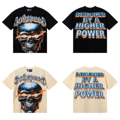 Godspeed Galaxsee T-shirt #7079 Apricot/Black Wash 01