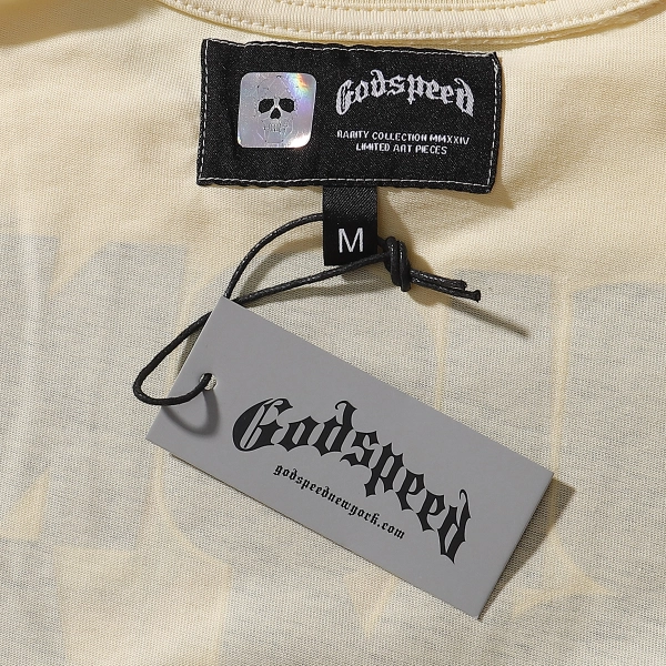 Godspeed Galaxsee T-shirt #7079 Apricot/Black Wash