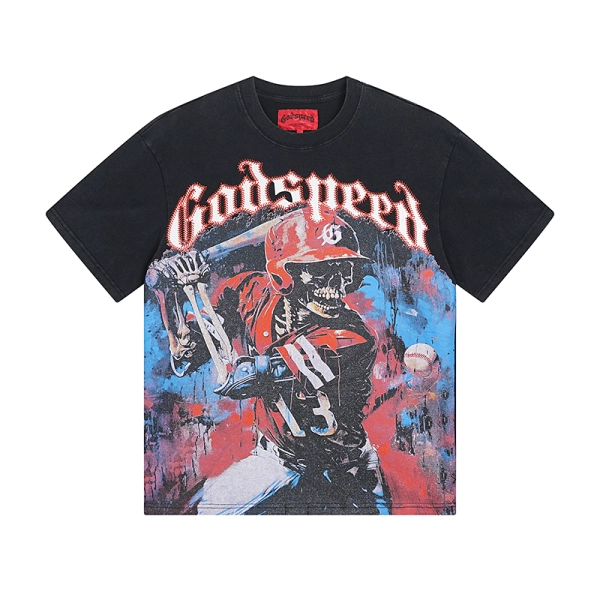 Godspeed Grandslam T-shirt #1017 Black Wash