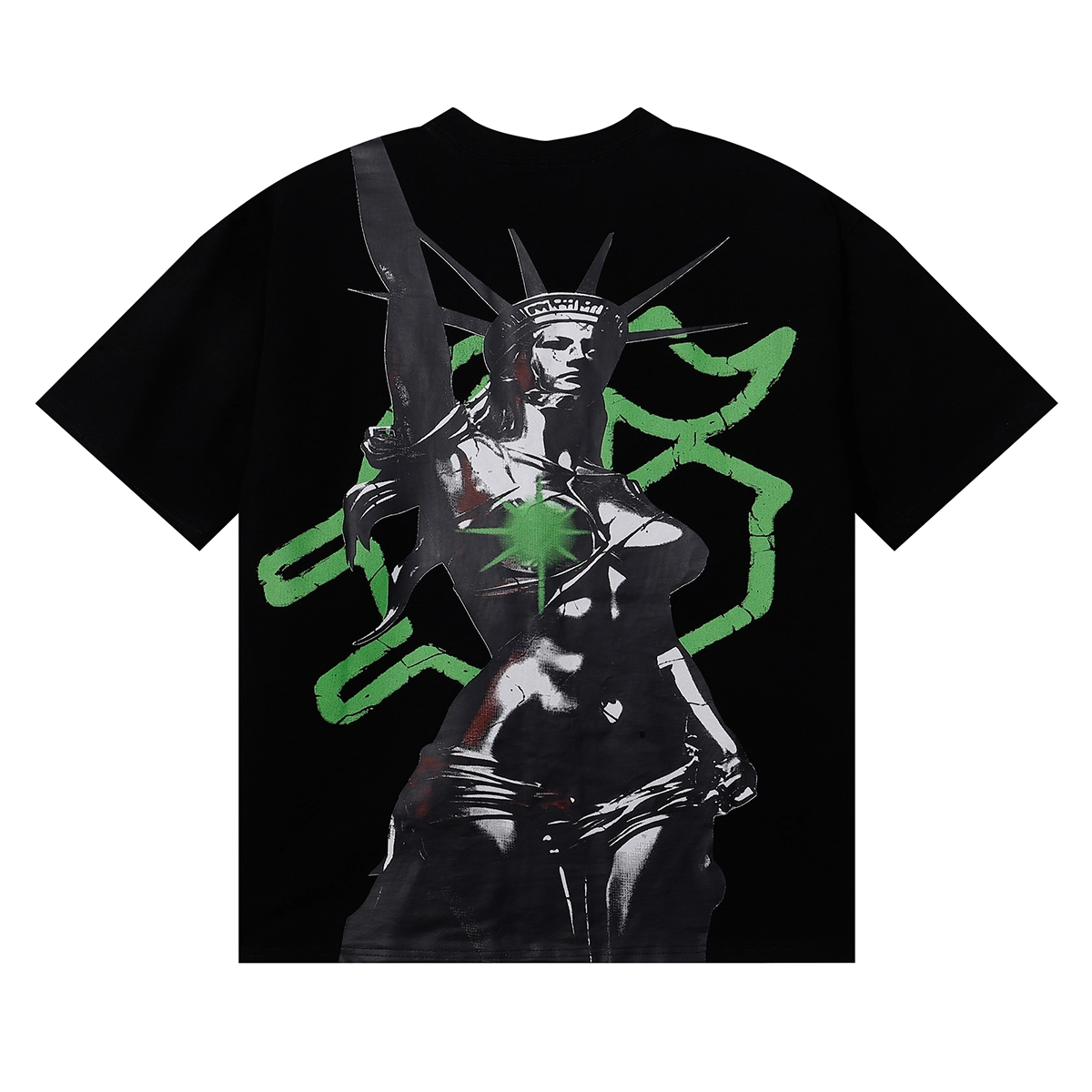 Godspeed Modern Liberty T-shirt #7067 Black/Apricot