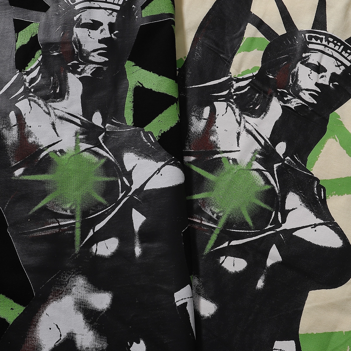 Godspeed Modern Liberty T-shirt #7067 Black/Apricot