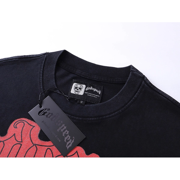 Godspeed Permanent Vacation T-Shirt #1022 Black