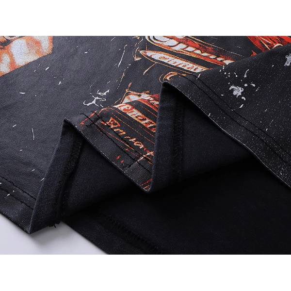 Godspeed Racer Goldie T-shirt #1012 Black Wash