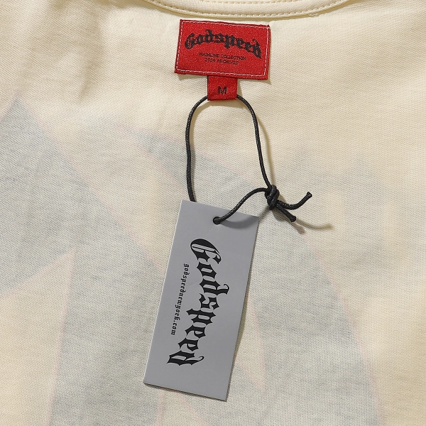 Godspeed Smell The Roses T-shirt #7070 Black/Apricot