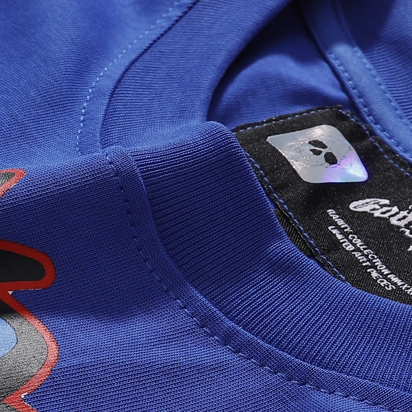 Godspeed Supercar Beach Road T-Shirt #7075 Blue/White/Black