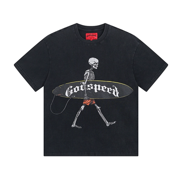 Godspeed Surf Day Tee #1025 Black
