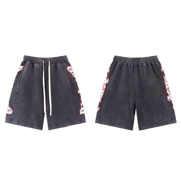 Godspeed Sweat Shorts #8770 Black/Blue
