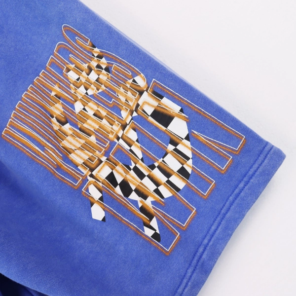 Godspeed Sweat Shorts #8771 Black/Blue