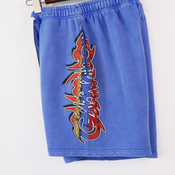 Godspeed Sweat Shorts #8773 Black/Blue