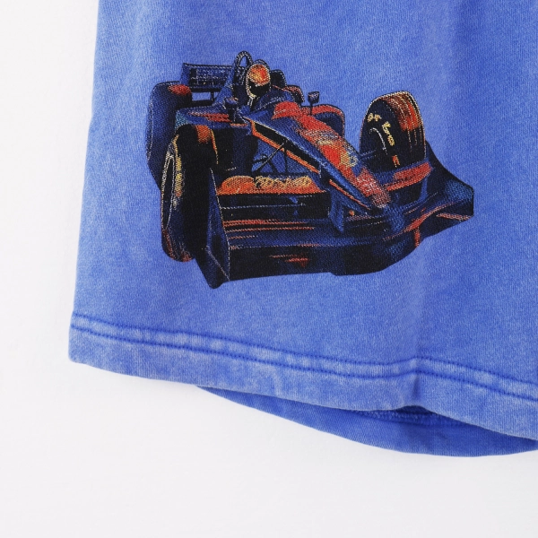 Godspeed Sweat Shorts #8776 Black/Blue