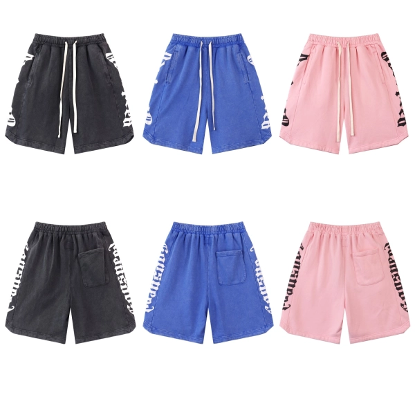 Godspeed Sweat Shorts #8779 Black/Blue/Pink