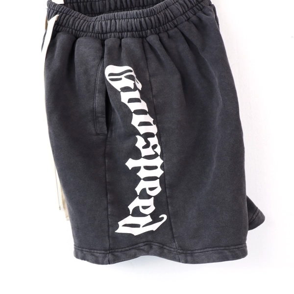 Godspeed Sweat Shorts #8779 Black/Blue/Pink