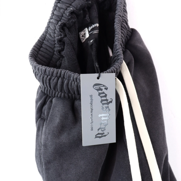 Godspeed Sweat Shorts #8779 Black/Blue/Pink