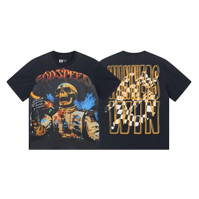 Godspeed Victory Toast T-shirt #1016 Black Wash 01