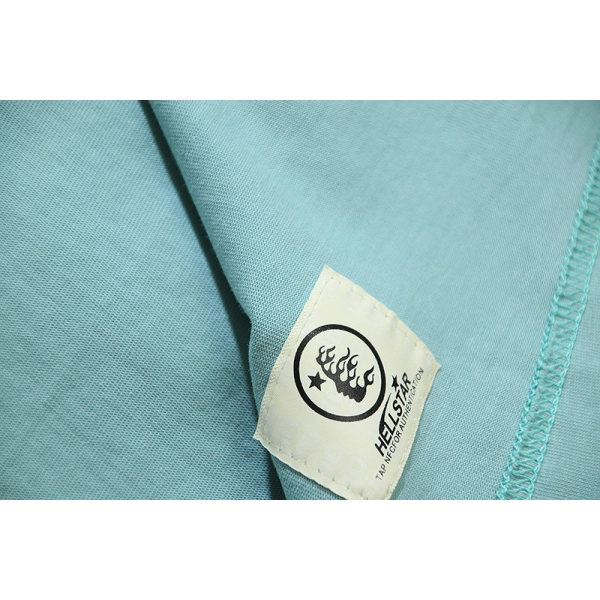 Hellstar Sport Logo Gel T-shirt #676 Cyan/Gray/Blue