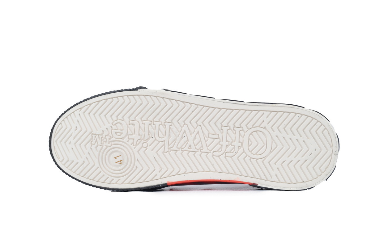 Off-White Vulc Sneaker Black Blue OMIA085R20C210181930