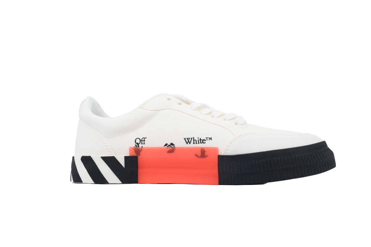 Off-White Vulc Sneaker Low White Purple OMIA085R21FAB0010137