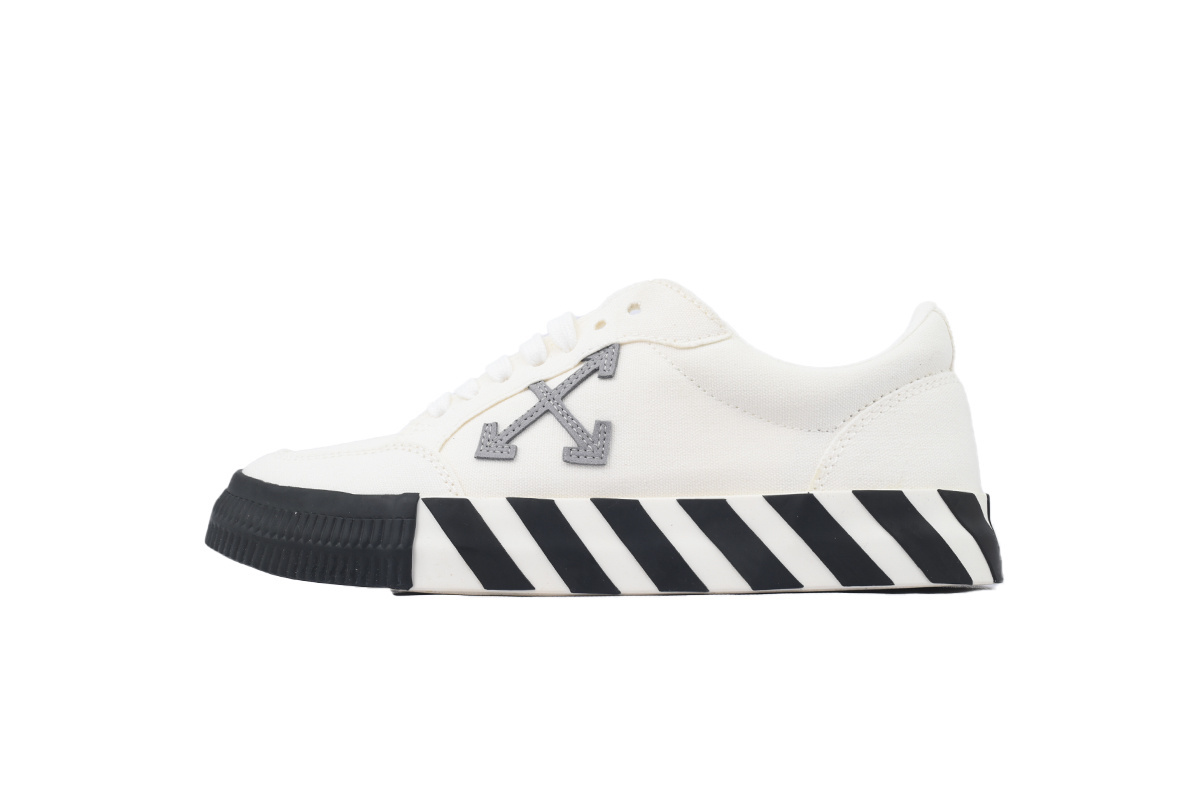 Off-White Vulc Sneaker White Grey OMIA085F21FAB0010155