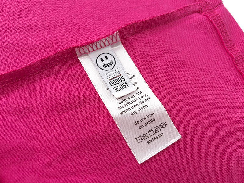 Drew House T-shirt Rose Red #DH8010