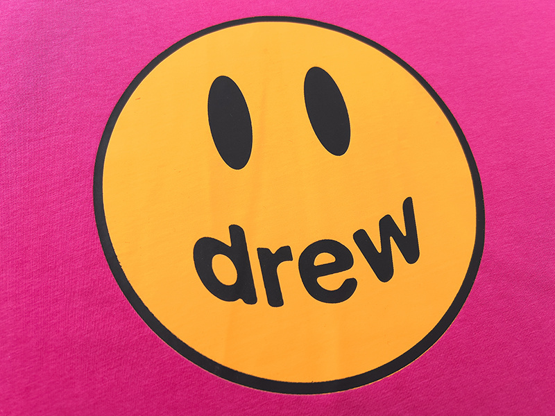 Drew House T-shirt Rose Red #DH8010