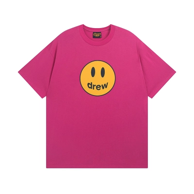 Drew House T-shirt Rose Red #DH8010 01