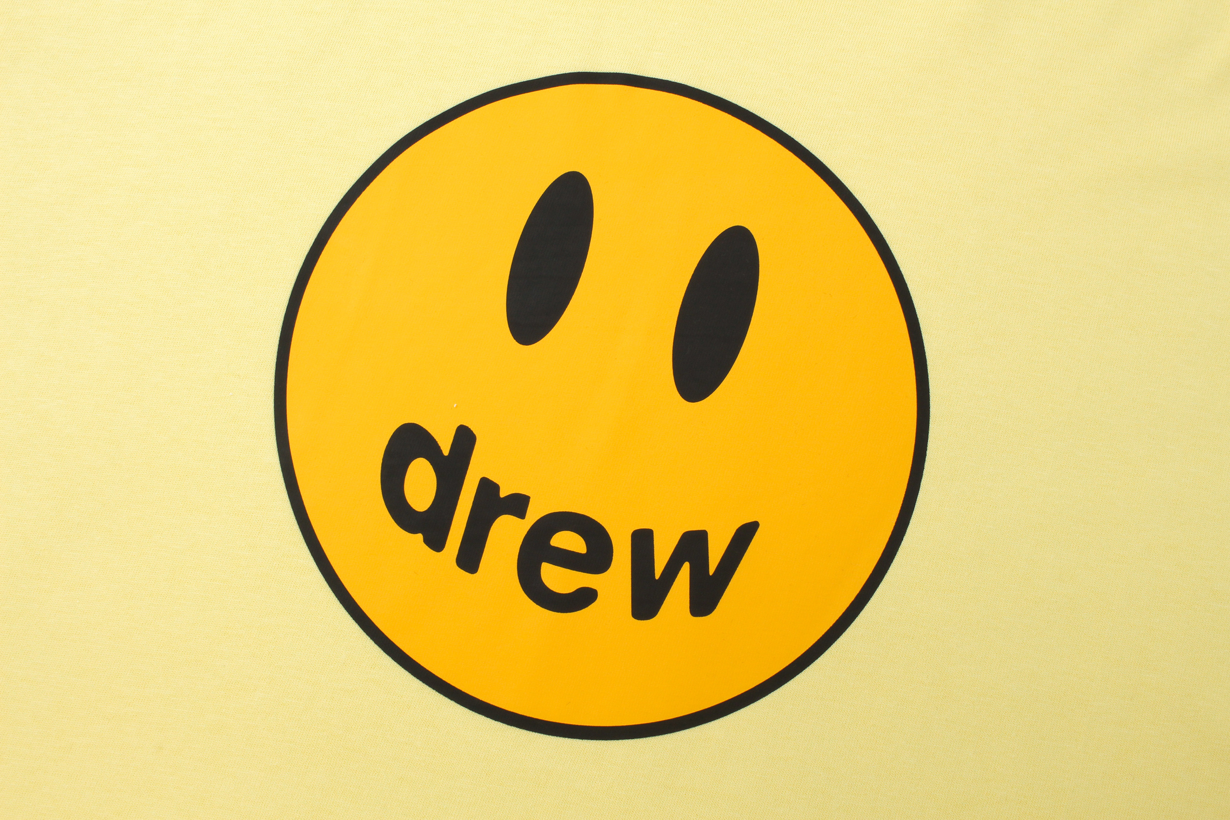 Drew House T-shirt Creamy Yellow #DH8010