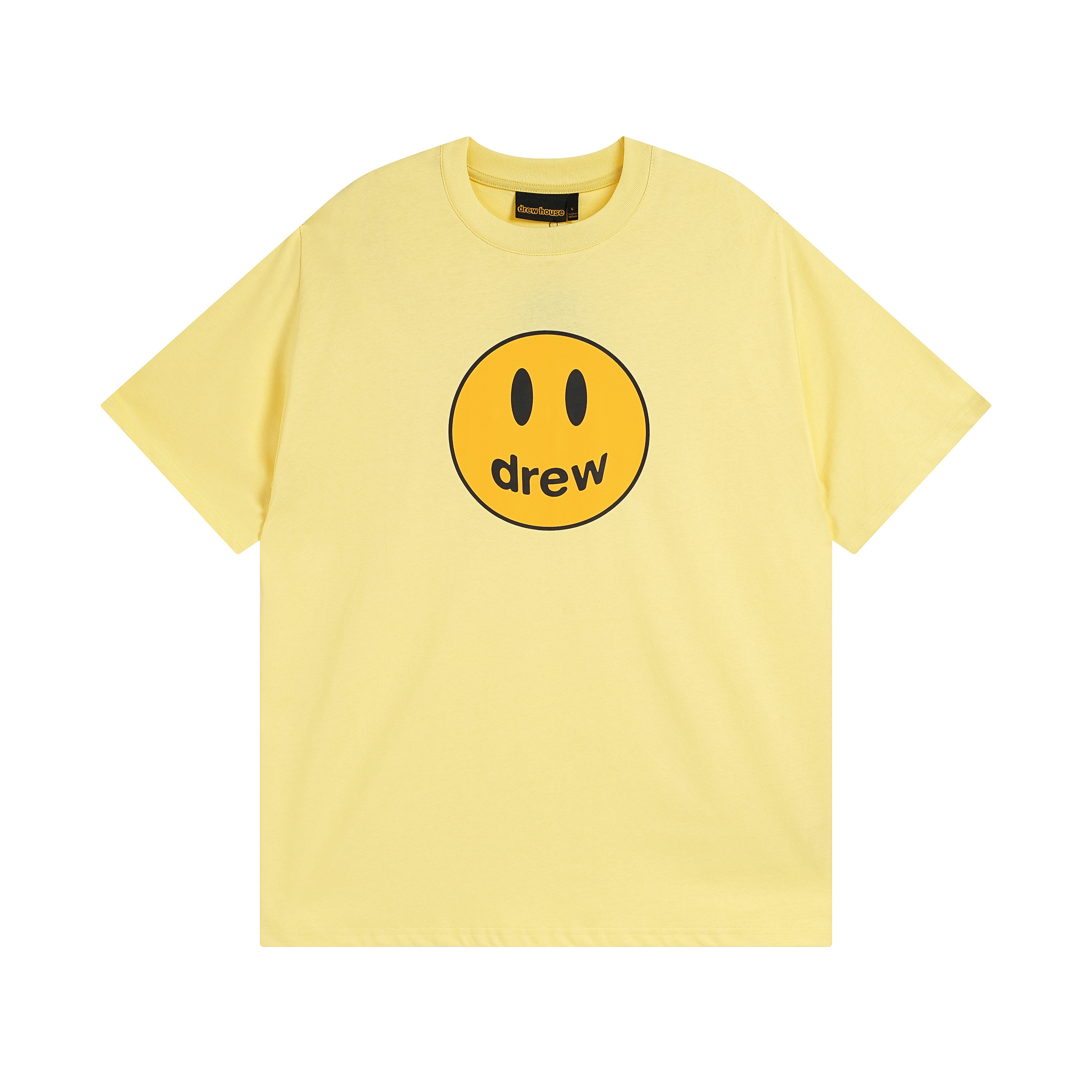 Drew House T-shirt Creamy Yellow #DH8010