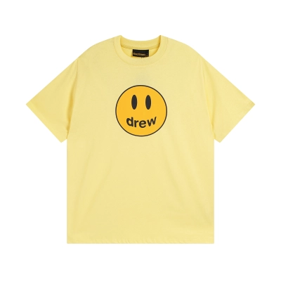 Drew House T-shirt Creamy Yellow #DH8010 01