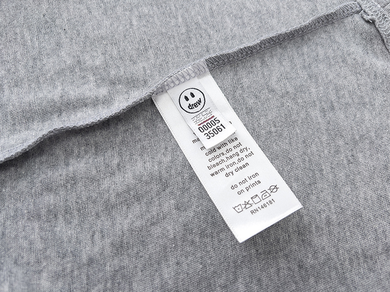 Drew House T-shirt Grey #DH8010