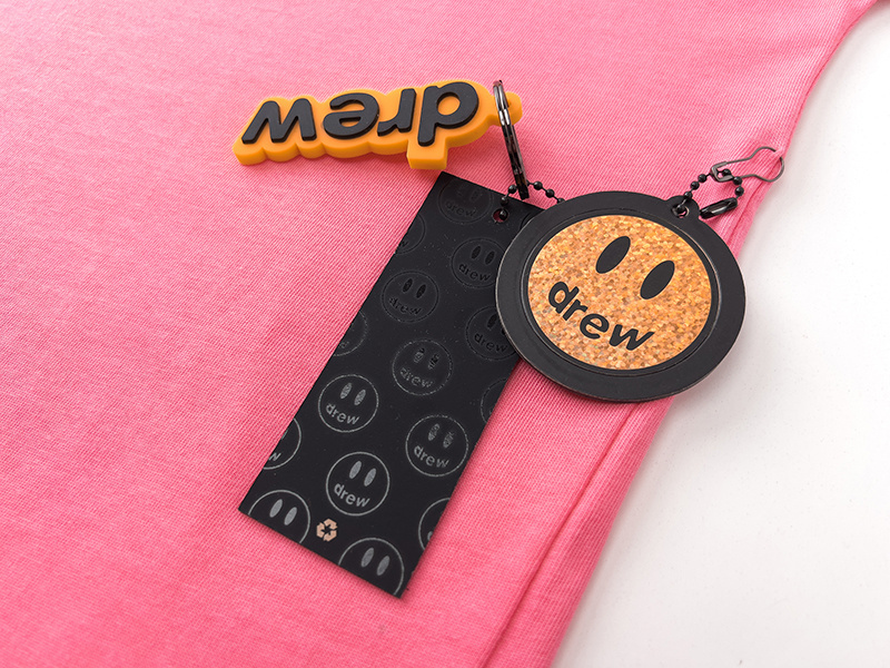 Drew House T-shirt Deep Pink #DH8010