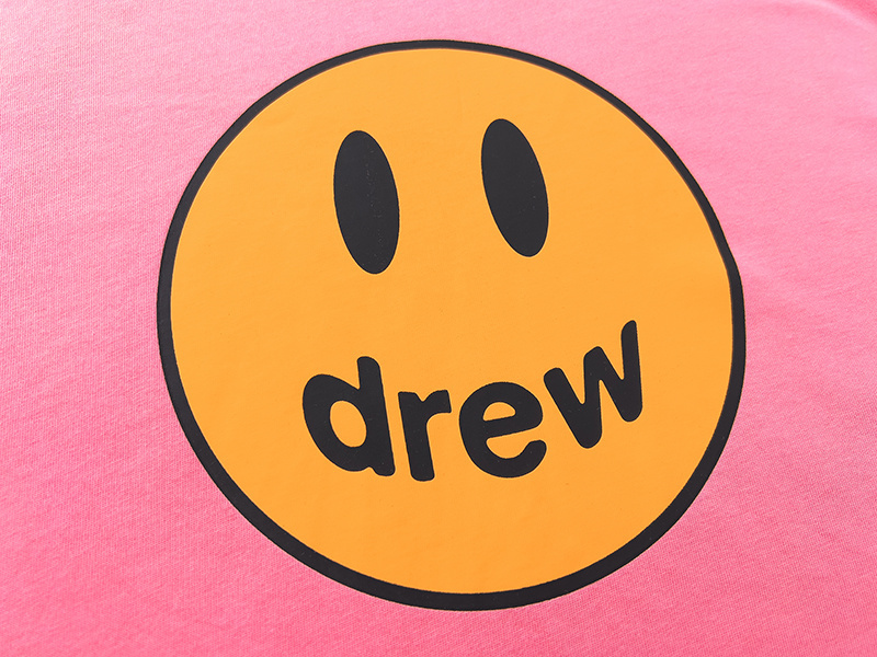 Drew House T-shirt Deep Pink #DH8010