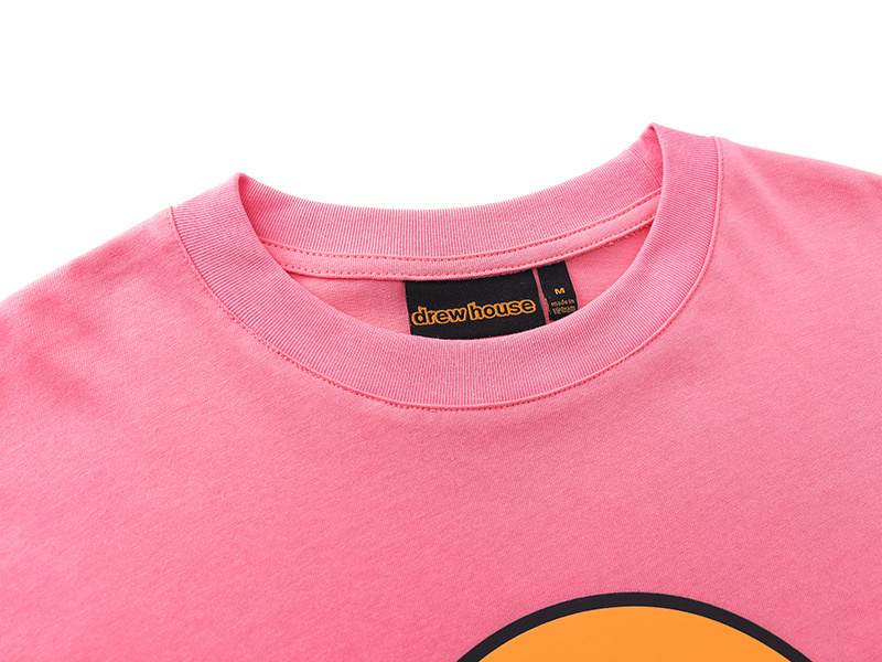 Drew House T-shirt Deep Pink #DH8010
