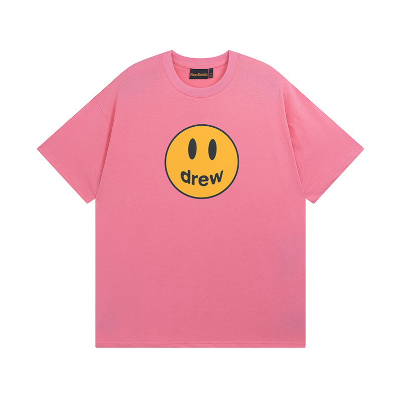 Drew House T-shirt Deep Pink #DH8010