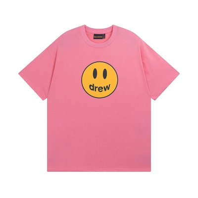 Drew House T-shirt Deep Pink #DH8010 01