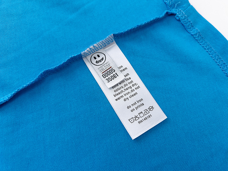 Drew House T-shirt Azure Blue #DH8010