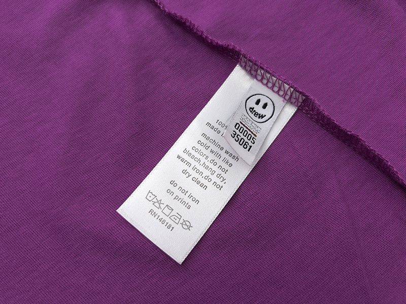 Drew House T-shirt Purple #DH8010