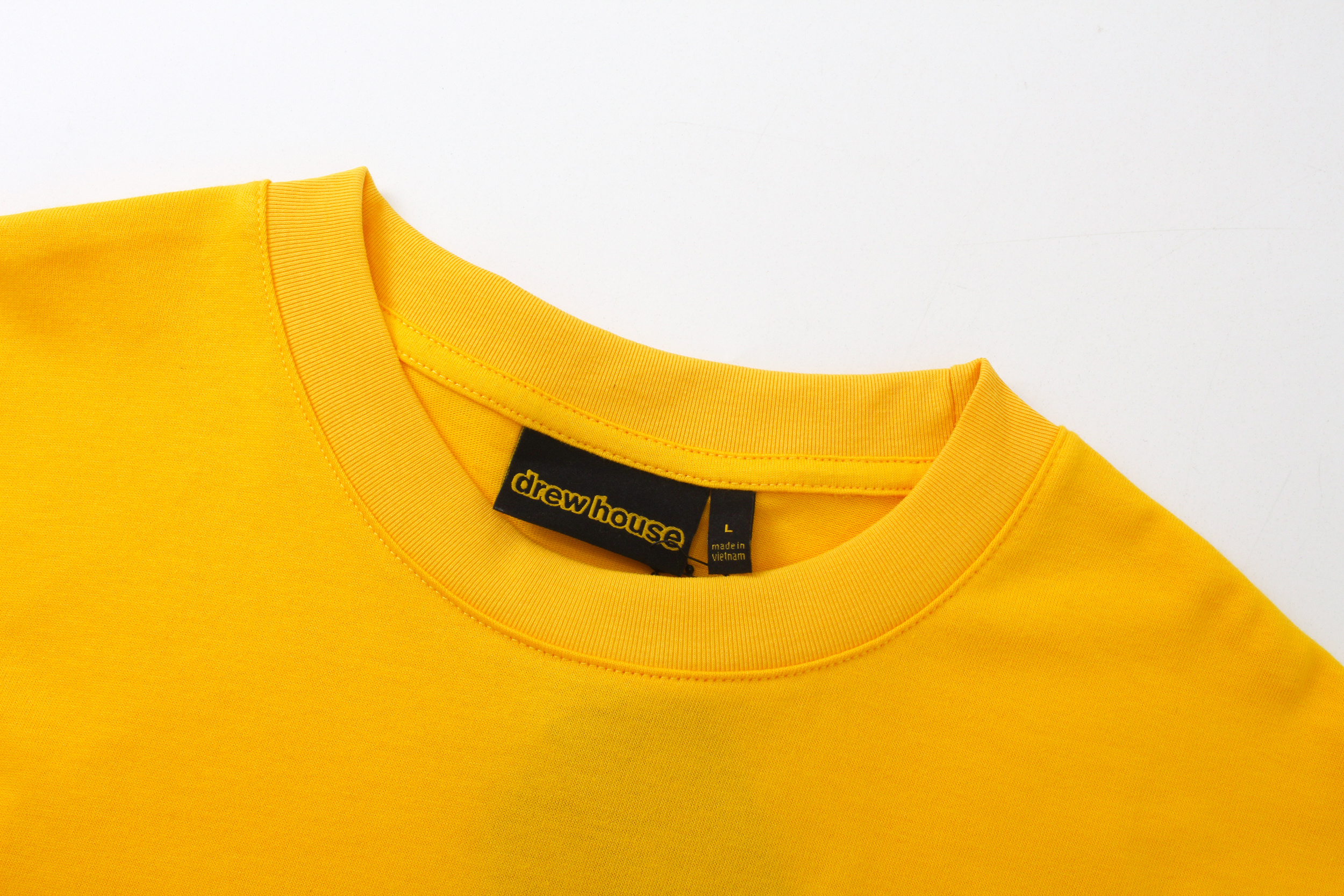 Drew House T-shirt Yellow #DH8010