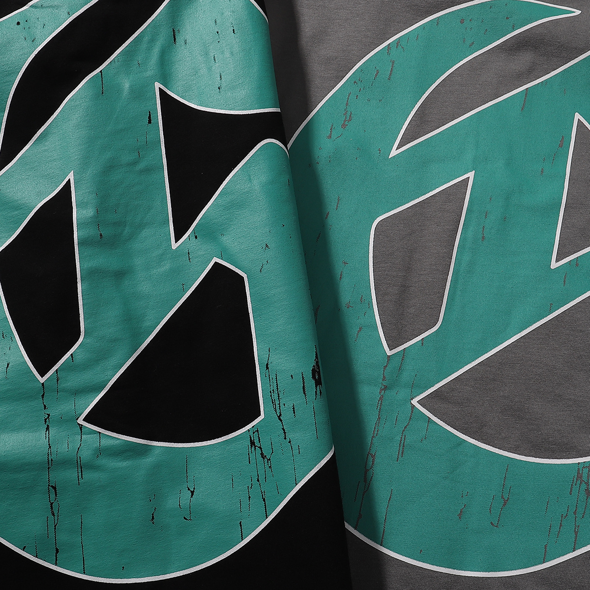 copy of Godspeed Los Angeles Hollywood Wildfire Print T-shirt #7006 Black/White