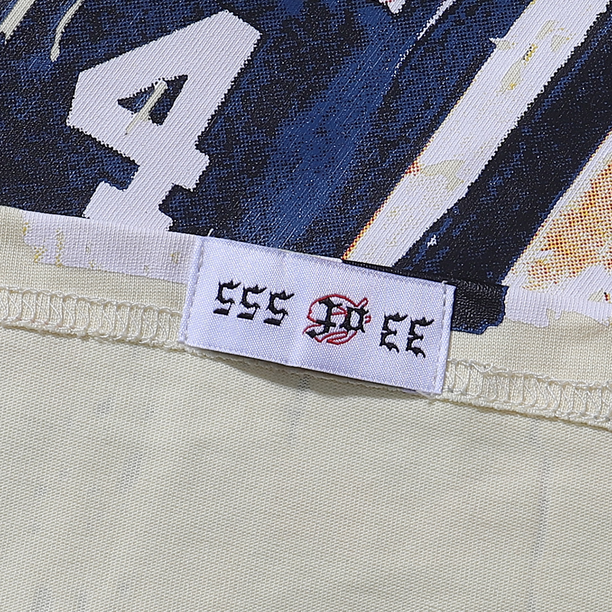 Godspeed Basketball Dream Team Trident Print T-Shirt #7003 Black/Apricot