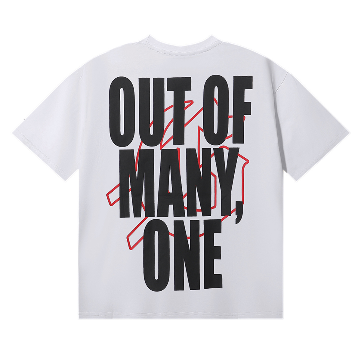 Godspeed War and Flames Car Print T-shirt #7010 Black/White