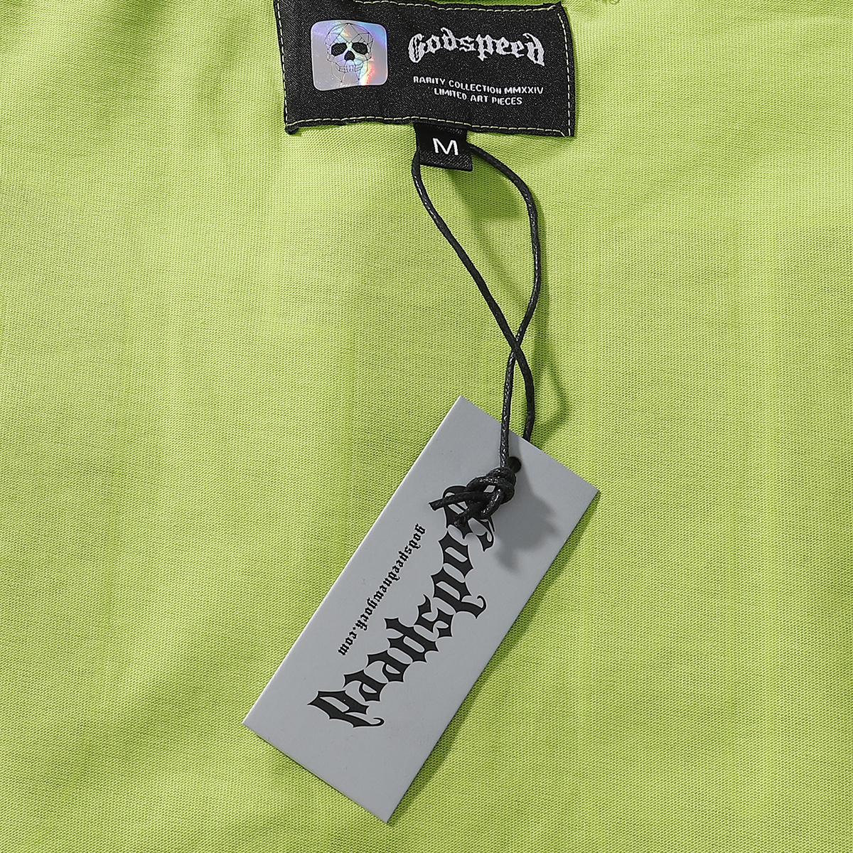 Godspeed Atlanta Limited Edition Supercar Print T-Shirt #7050 Black/White/Green